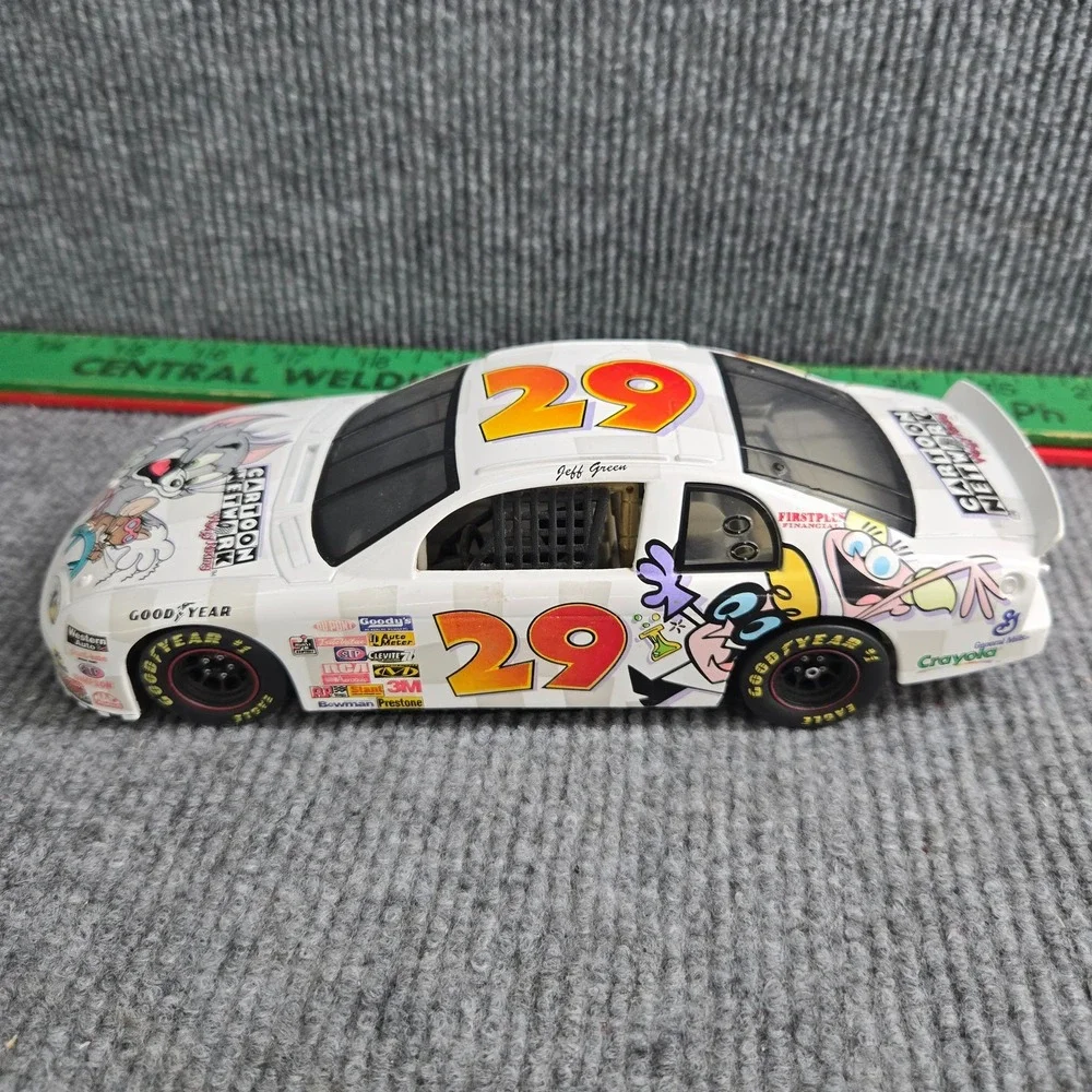 Jeff Green #29 Cartoon Network NASCAR Diecast Carative?